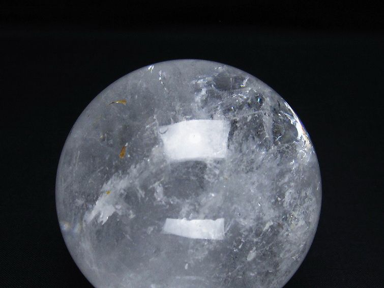 ヒマラヤ水晶 丸玉 72mm [T296-2431] 2枚目