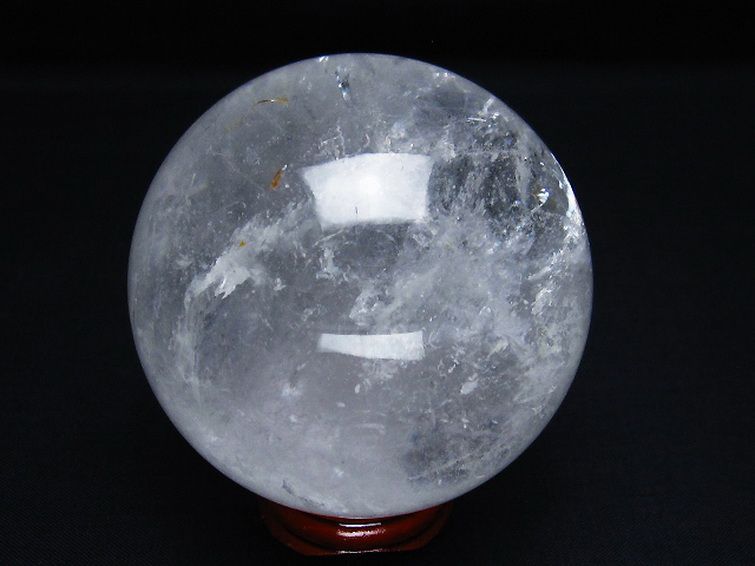 ヒマラヤ水晶 丸玉 72mm [T296-2431] 3枚目