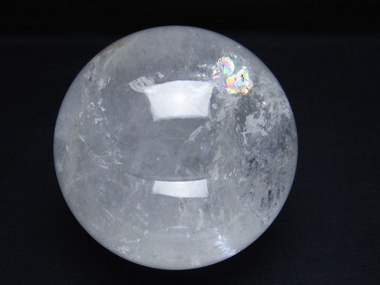 ヒマラヤ水晶 丸玉 88mm [t296-2442] 1枚目