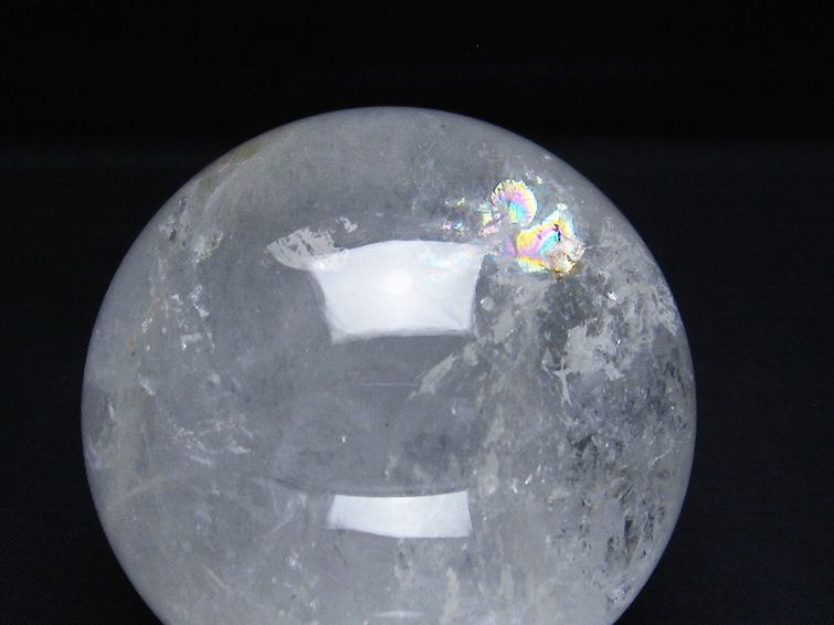 ヒマラヤ水晶 丸玉 88mm [t296-2442] 2枚目