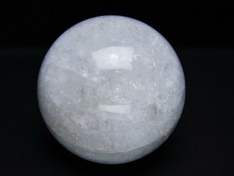 ヒマラヤ水晶 丸玉 88mm [T296-2835] 1枚目