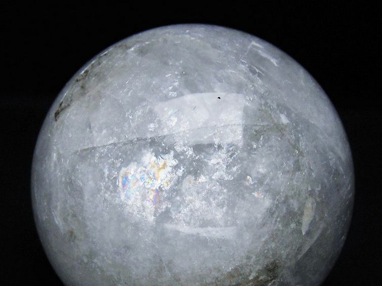 1.3Kg ヒマラヤ水晶 丸玉 96mm [t296-2854] 2枚目