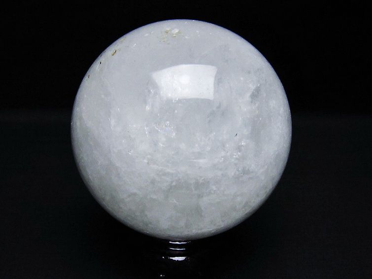 1.1Kg ヒマラヤ水晶 丸玉 92mm [T296-2856] 3枚目