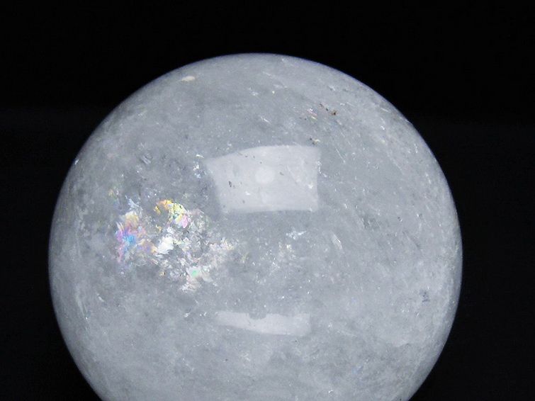 ヒマラヤ水晶 丸玉 87mm [t296-2870] 2枚目