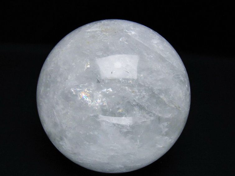 1.1Kg ヒマラヤ水晶 丸玉 93mm [t296-2875] 1枚目