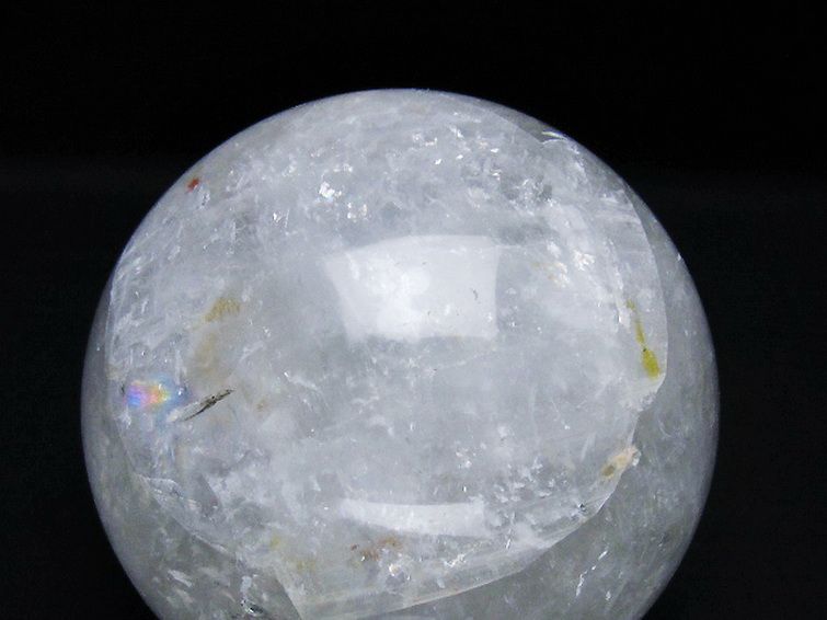 1.2Kg ヒマラヤ水晶 丸玉 93mm [T296-2877] 2枚目