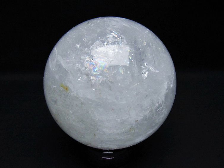 1.2Kg ヒマラヤ水晶 丸玉 94mm [T296-2880] 3枚目