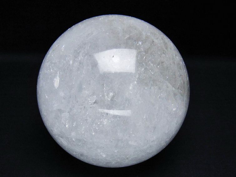 1.2Kg ヒマラヤ水晶 丸玉 95mm [T296-2887] 1枚目