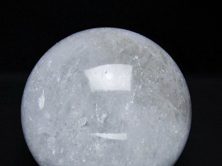 1.2Kg ヒマラヤ水晶 丸玉 95mm [T296-2887] 2枚目