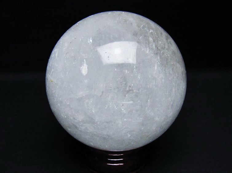 1.2Kg ヒマラヤ水晶 丸玉 95mm [T296-2887] 3枚目