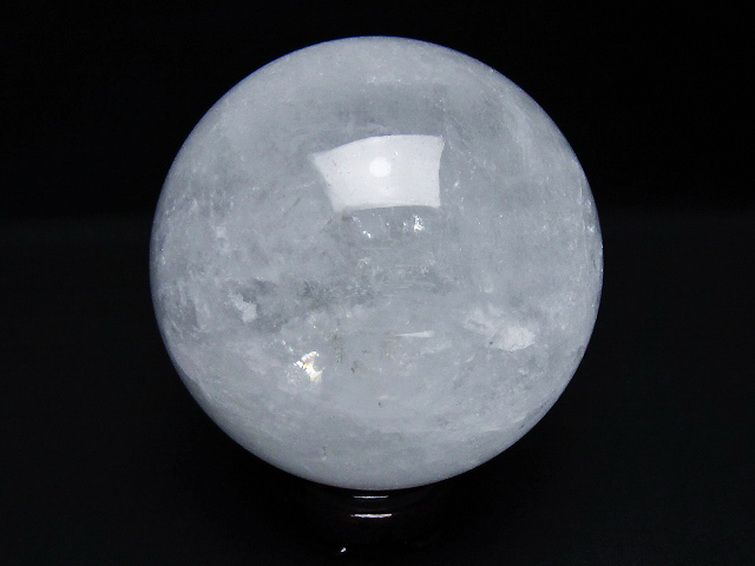 1.2Kg ヒマラヤ水晶 丸玉 94mm [t296-2889] 3枚目