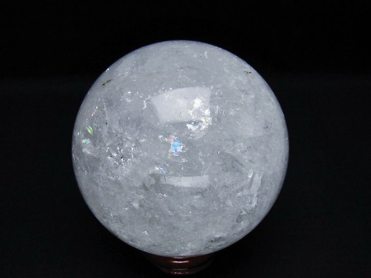 ヒマラヤ水晶 丸玉 83mm [t296-2902] 3枚目