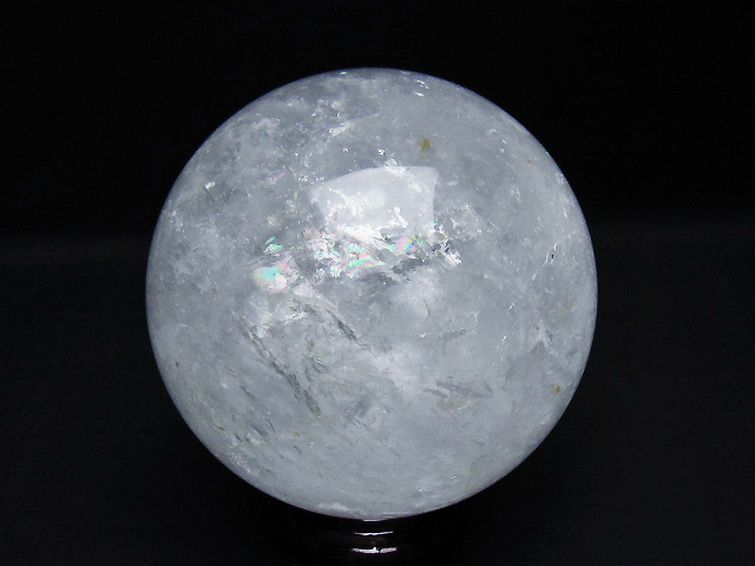 1.1Kg ヒマラヤ水晶 丸玉 91mm [T296-2912] 3枚目