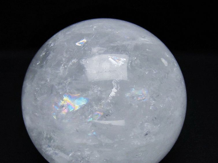 1.2Kg ヒマラヤ水晶 丸玉 94mm [t296-2916] 2枚目