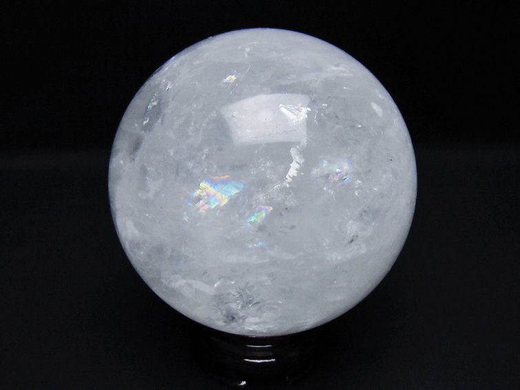 1.2Kg ヒマラヤ水晶 丸玉 94mm [t296-2916] 3枚目