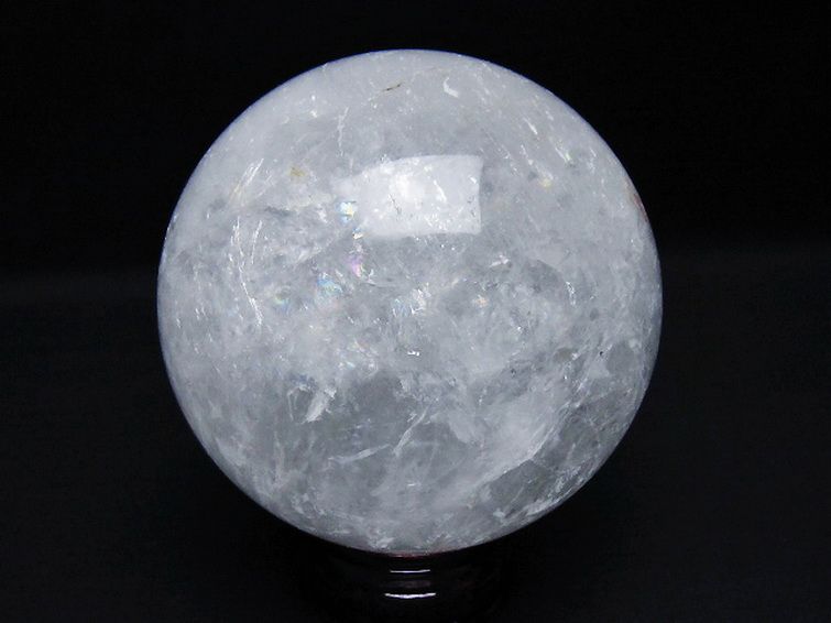 1.2Kg ヒマラヤ水晶 丸玉 94mm [T296-2917] 3枚目