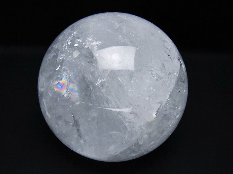 1.6Kg ヒマラヤ水晶 丸玉 107mm [T296-2922] 1枚目