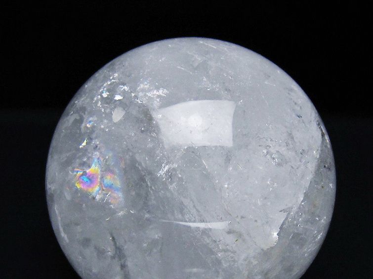 1.6Kg ヒマラヤ水晶 丸玉 107mm [T296-2922] 2枚目