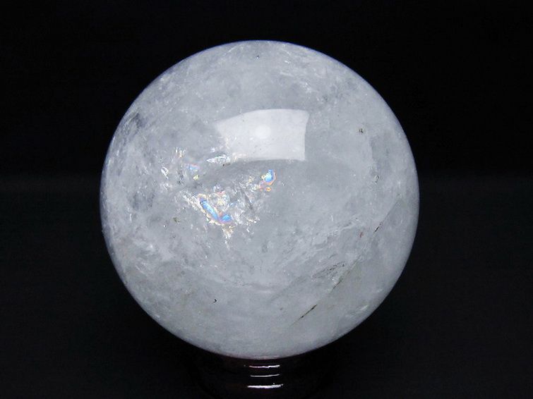 1.6Kg ヒマラヤ水晶 丸玉 107mm [T296-2922] 3枚目