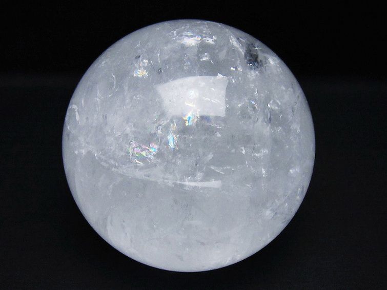 1.6Kg ヒマラヤ水晶 丸玉 110mm [T296-2923] 1枚目