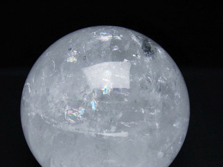 1.6Kg ヒマラヤ水晶 丸玉 110mm [T296-2923] 2枚目