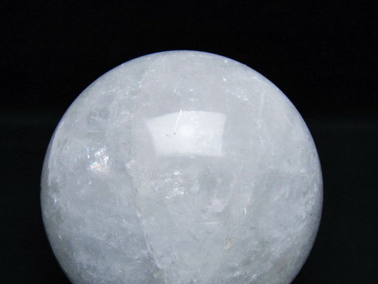 1.2Kg ヒマラヤ水晶 丸玉 93mm [t296-2965] 2枚目