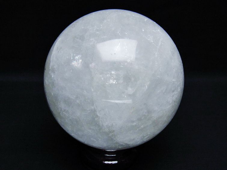 1.2Kg ヒマラヤ水晶 丸玉 93mm [t296-2965] 3枚目