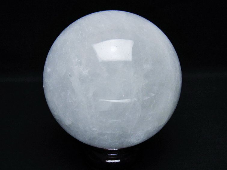 1.2Kg ヒマラヤ水晶 丸玉 93mm [t296-2968] 3枚目