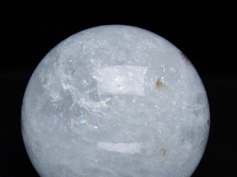 1.2Kg ヒマラヤ水晶 丸玉 93mm [t296-2969] 2枚目