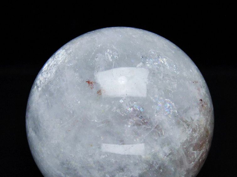 1.1Kg ヒマラヤ水晶 丸玉 90mm [t296-2973] 2枚目