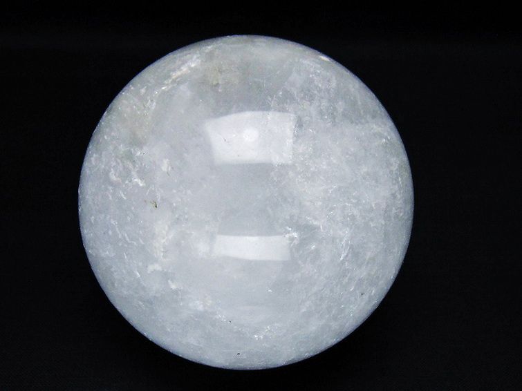 ヒマラヤ水晶 丸玉 74mm [t296-2990] 1枚目