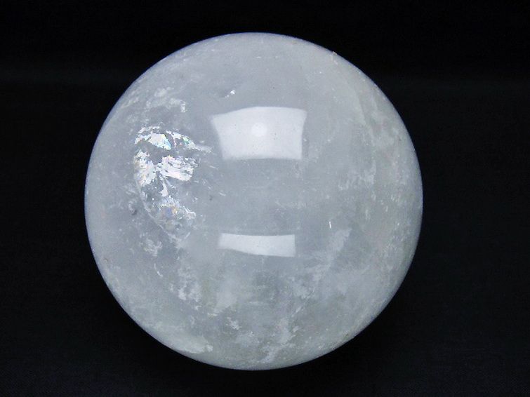 ヒマラヤ水晶 丸玉 81mm [t296-2992] 1枚目