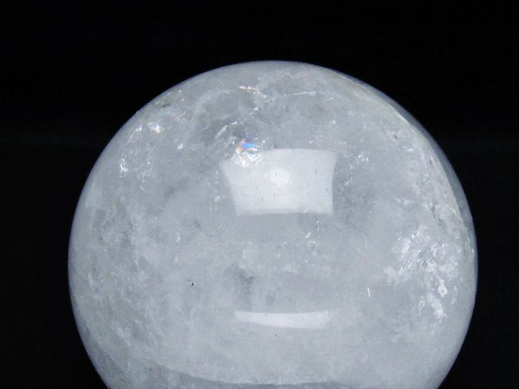 1Kg ヒマラヤ水晶 丸玉 89mm [t296-3004] 2枚目