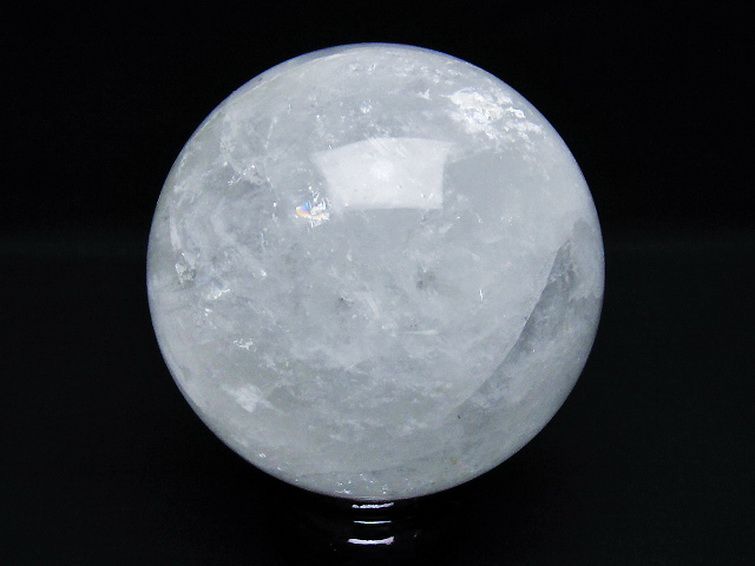 1Kg ヒマラヤ水晶 丸玉 89mm [t296-3004] 3枚目