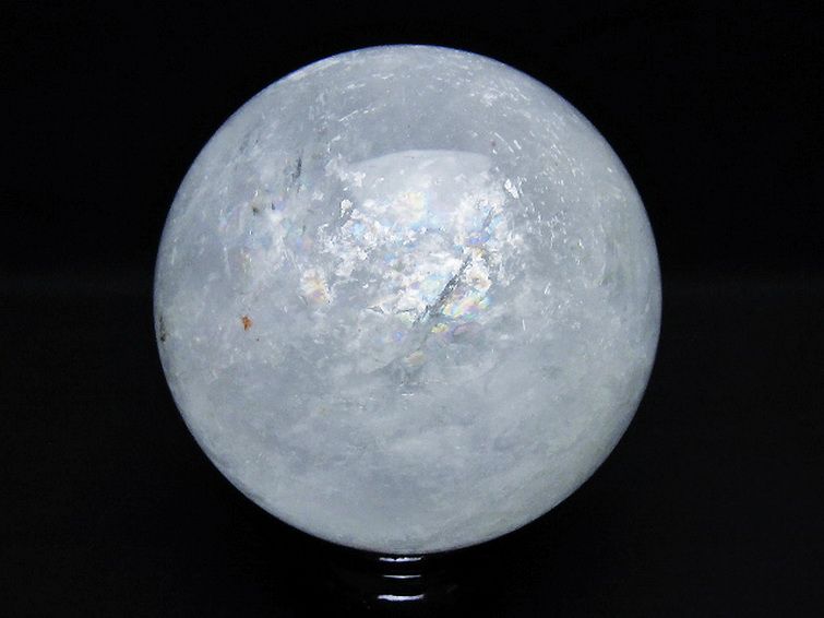 1.1Kg ヒマラヤ水晶 丸玉 91mm [t296-3007] 3枚目