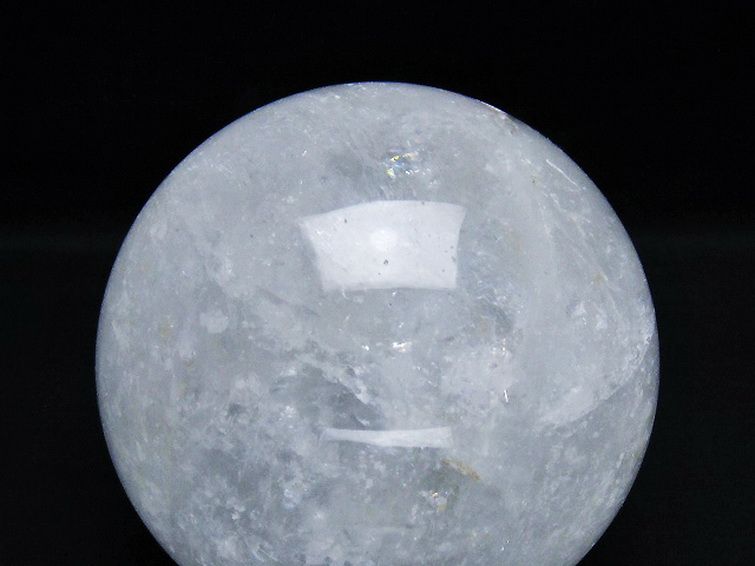 1.3Kg ヒマラヤ水晶 丸玉 97mm [t296-3015] 2枚目