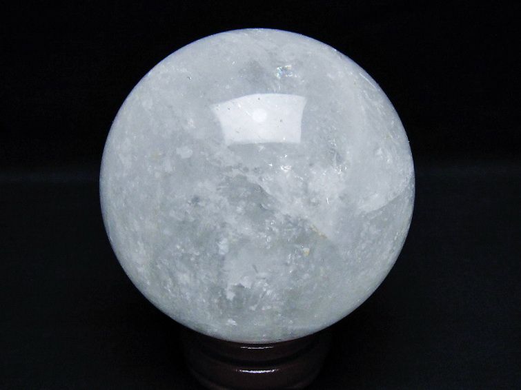 1.3Kg ヒマラヤ水晶 丸玉 97mm [t296-3015] 3枚目