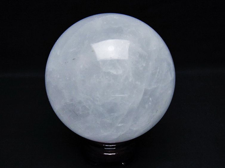 1.1Kg ヒマラヤ水晶 丸玉 92mm [t296-3022] 3枚目