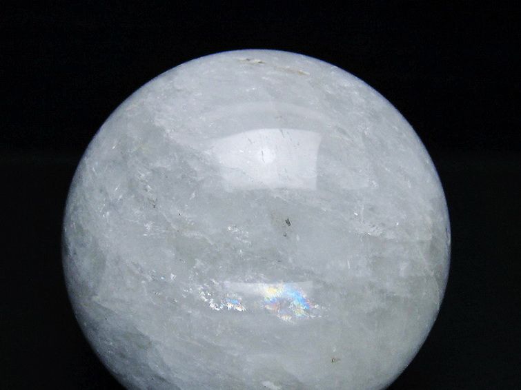 1.1Kg ヒマラヤ水晶 丸玉 92mm [t296-3097] 2枚目