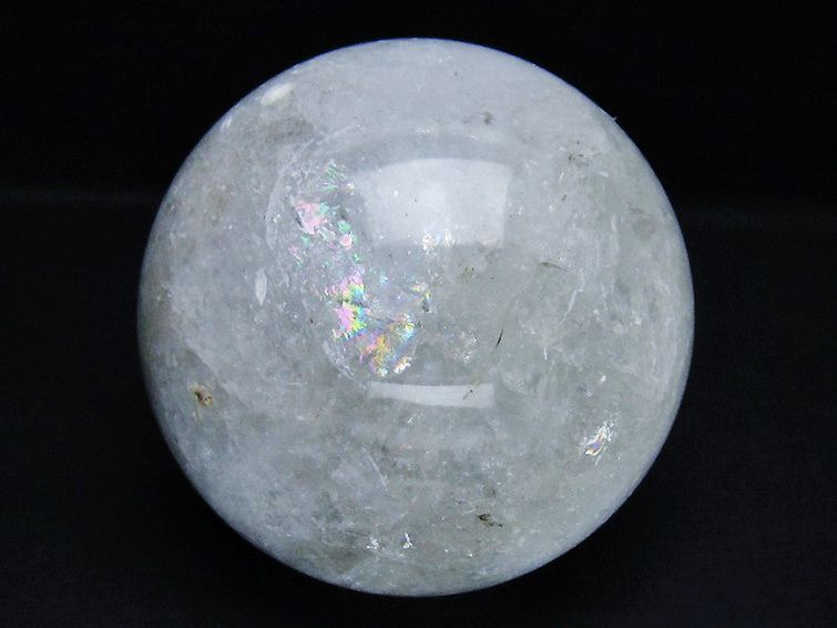 1.3Kg ヒマラヤ水晶 丸玉 97mm [t296-3106] 1枚目