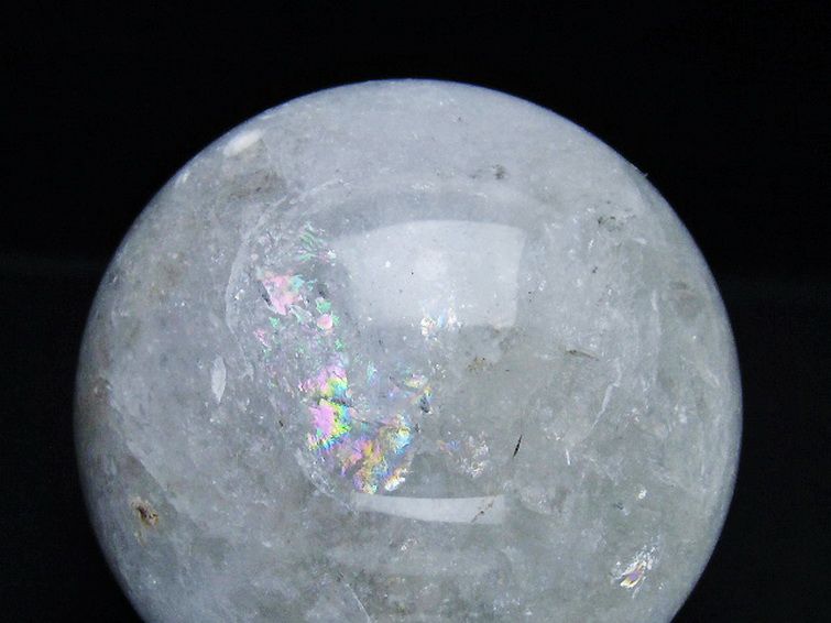 1.3Kg ヒマラヤ水晶 丸玉 97mm [t296-3106] 2枚目