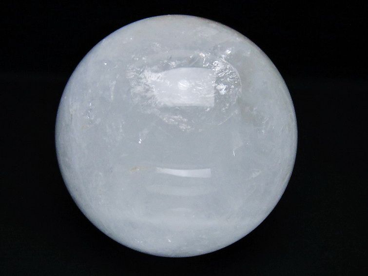 1.5Kg ヒマラヤ水晶 丸玉 105mm [t296-3109] 1枚目