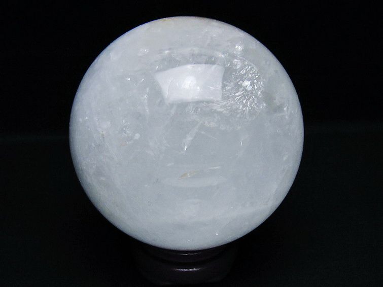 1.5Kg ヒマラヤ水晶 丸玉 105mm [t296-3109] 3枚目