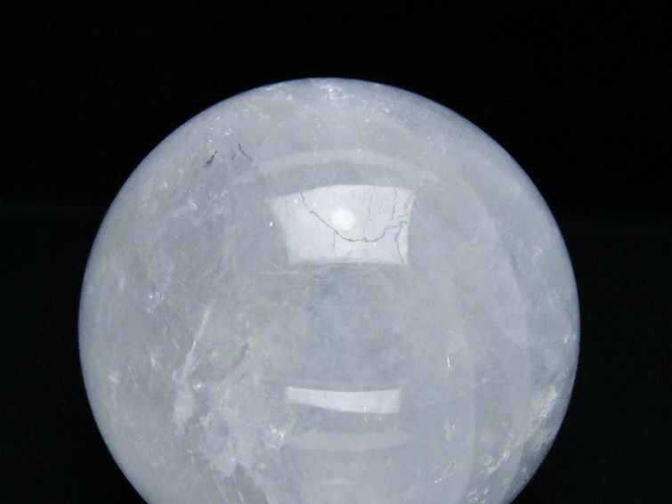 1.2Kg ヒマラヤ水晶 丸玉 95mm [t296-3114] 2枚目
