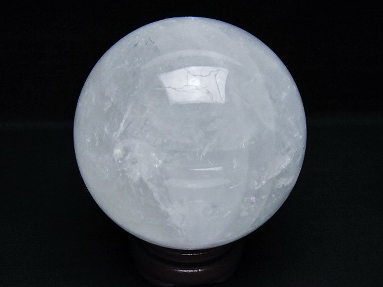 1.2Kg ヒマラヤ水晶 丸玉 95mm [t296-3114] 3枚目