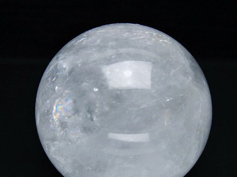 1.2Kg ヒマラヤ水晶 丸玉 95mm [t296-3115] 2枚目