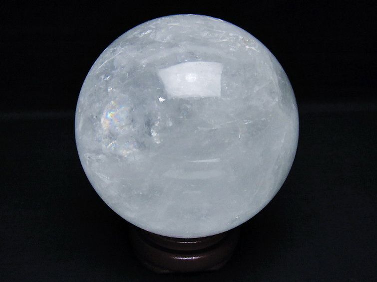 1.2Kg ヒマラヤ水晶 丸玉 95mm [t296-3115] 3枚目