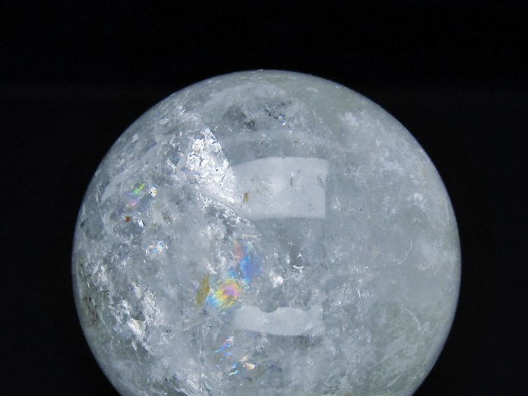 ヒマラヤ水晶 丸玉 76mm [t296-3125] 2枚目