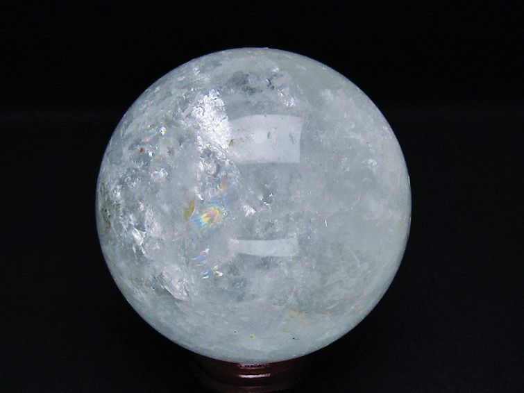 ヒマラヤ水晶 丸玉 76mm [t296-3125] 3枚目