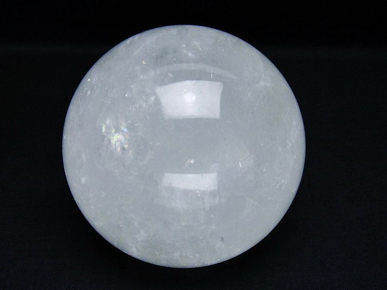 ヒマラヤ水晶 丸玉 80mm [t296-3138] 1枚目